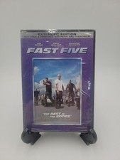 Fast Five Extended Edition DVD, 2 Versions Extended & Theatrical 2011 New Sealed