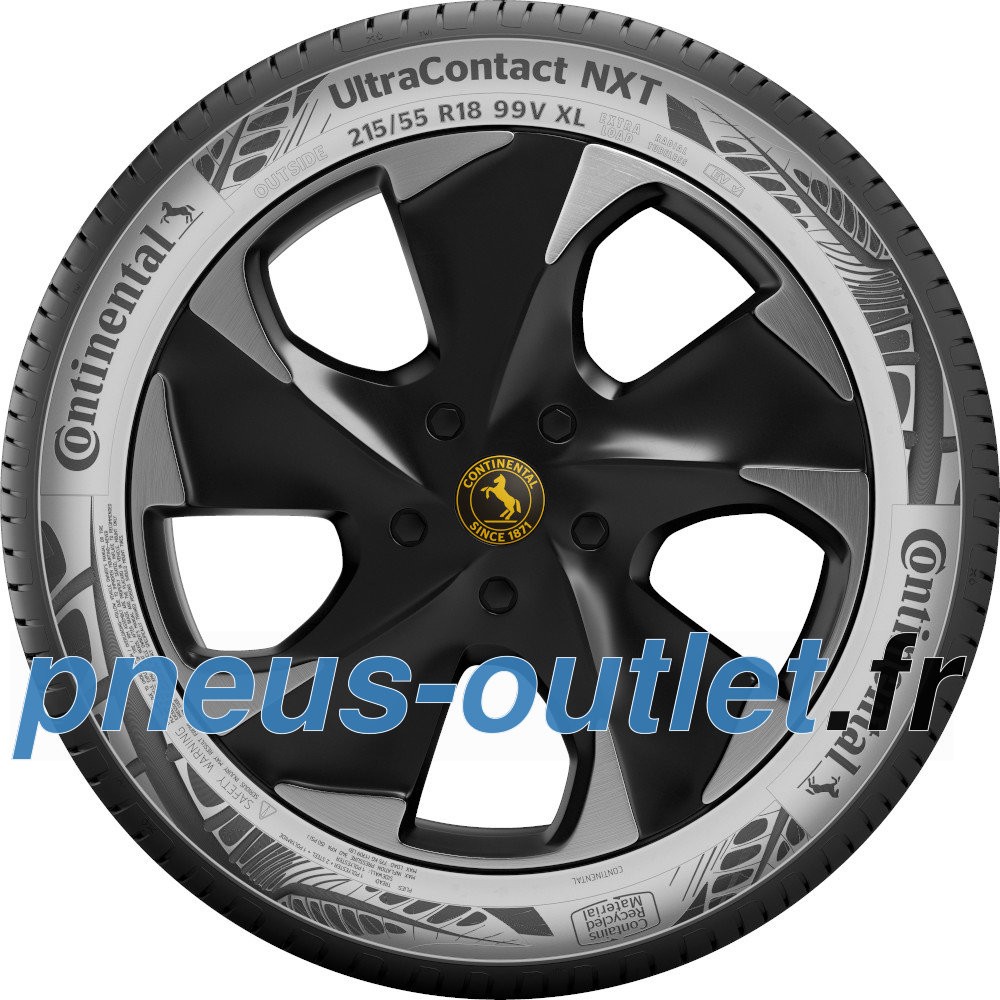 Continental UltraContact NXT pneu 255/45 R19 EVc pour éliminer les bruits de roulement