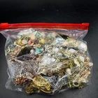 Mixed Jewelry Lot 1.5+Lbs Asst Vintage Modern Costume Signed Wearable and Craft