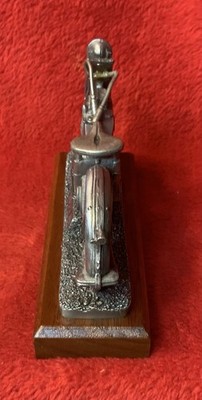 HARLEY DAVIDSON 1922 JD MOTORCYCLE PEWTER REPLICA TRAVELING MUSEUM
