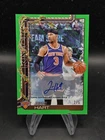 Josh Hart KNICKS 2025-26 Topps Holiday Basketball H14 Green Glitter Auto /5