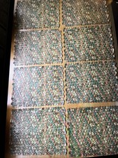 8 X Vintage Die Cut Paper / Victorian Scrap / Decals - Flowers