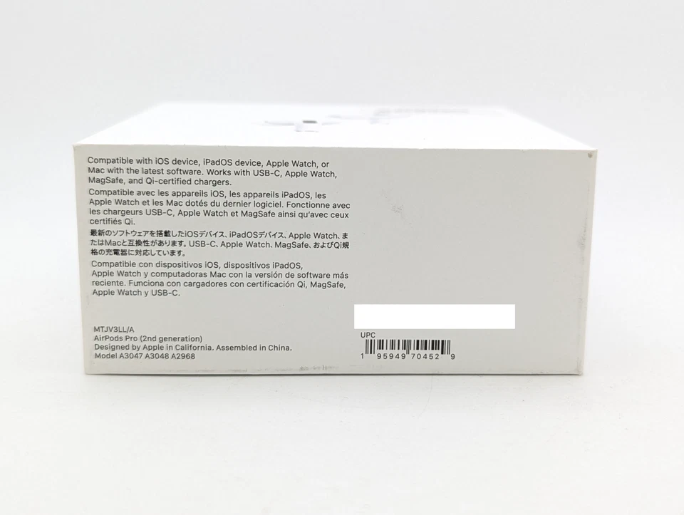 Apple AirPods Pro (2nd Generation) with USB-C MagSafe Charging Case MTJV3LL/A  - Image 4 of 4