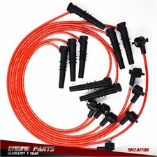 Yoshi Motors Pack of 8 Spark Plug With Wireset Replacement For Ford Mazda Mercury