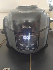 Ninja Foodi OP300UK Electric Pressure Cooker Air Crisp 7.6L 1460W Black/Grey