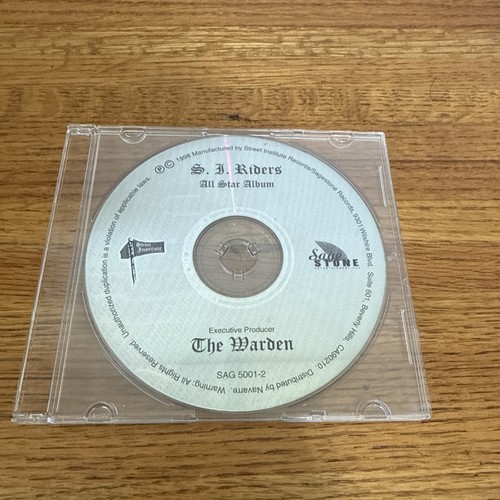 S.I. Riders SI All Star Album CD By The Warden 1998 Sage Stone. DISC ONLY - Imagen 7 de 7