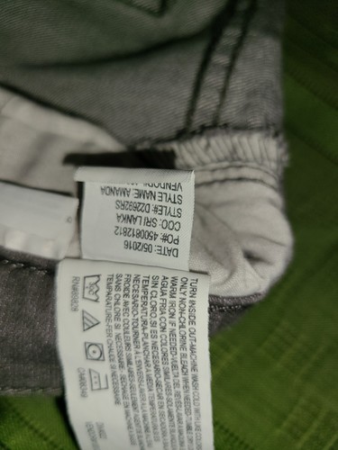 Gloria Vanderbilt Amanda Color Gray Jeans Taper Legs Size 18 - Bild 6 von 6