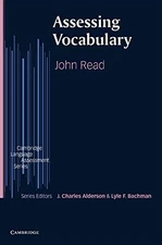 ASSESSING VOCABULARY (CAMBRIDGE LANGUAGE ASSESSMENT) By John Read Mint Condition