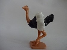 Spiel & Sammelfigur / Wildtiere " Vogel Strauß - ca 50 mm groß