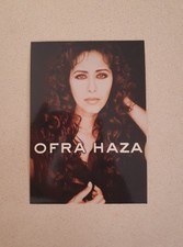 OFRA HAZA Rare Promo Postcard "Show Me" BMG Ariola 1997 NM Israel Singer
