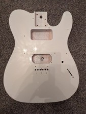 Gloss White Tele Electric Guitar Body