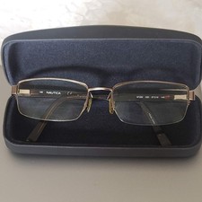 Nautica N7286 030 57 19 145 Gunmetal Half Rim Eyeglasses