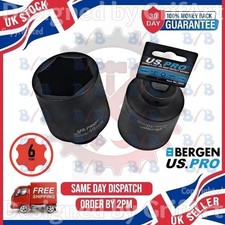 US PRO 46MM 1/2" DRIVE 6PT SINGLE CR-MO DEEP IMPACT SOCKET WRENCH LONG REACH