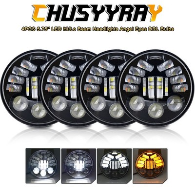 For Buick Electra Wildcat 5.75'' 5-3/4'' inch LED Headlights Hi/Lo Beam DOT 4X S+