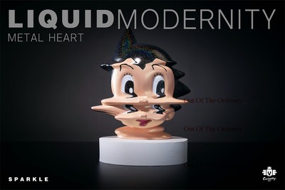 WeArtDoing Liquid Modernity Metal Heart Astro Boy Plus Ver 3 Figurine Art Models