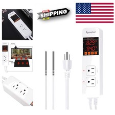 Digital Temperature Controller for Greenhouse Grow Tent and Aquarium Temperature