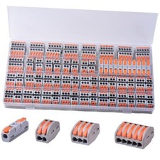 Lever Wire Connectors, Quick Wire Splice Connectors Push-in, 2/3/5 120PCS