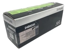 Genuine Lexmark 24B6035 Black Toner Cartridge
