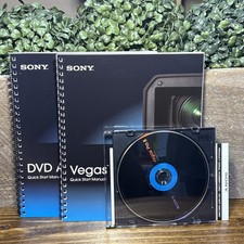 Sony Vegas Pro 8 - Windows SVDVD8004 w/ Serial  Manuals w/ DVD Architect 4.5