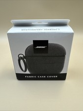 New Sealed Bose Fabric Case Cover for QuietComfort Earbuds II - Triple Blk