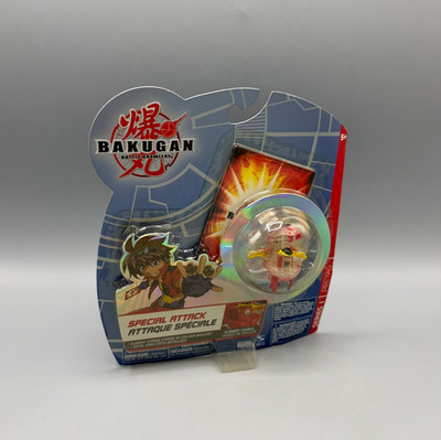 Bakugan Preyas Translucent Pyrus Attribute Wheel B1 Classic Battle Brawlers New