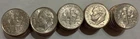 2005 P Roosevelt Dime Roll Circulated Condition But Nice