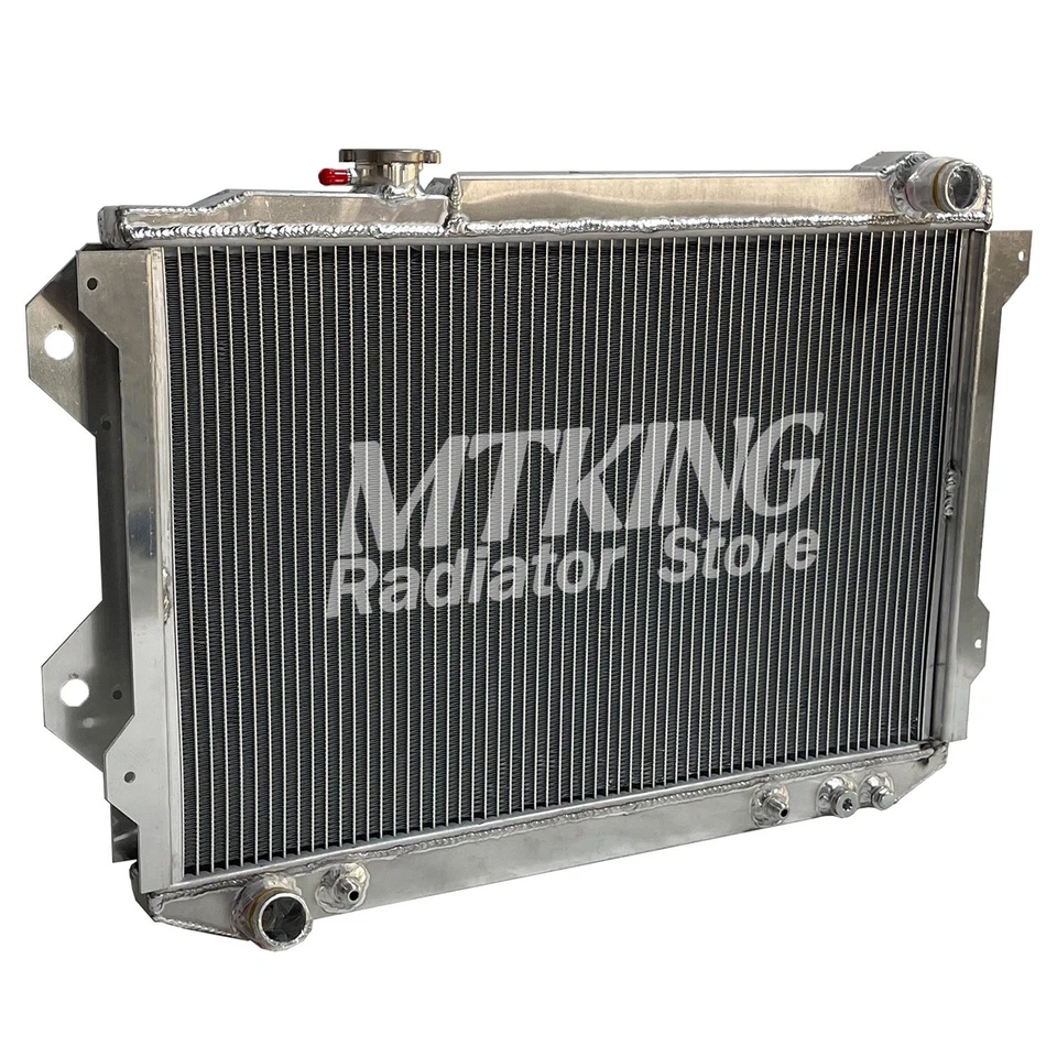 1424 Aluminum Radiator for 1989-1993 1992 1991 990 Mazda B2600 2.6 L4 G61315200S - Image 4 of 4