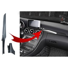 Konsolen Armaturenbrettleisten f&uuml;r Mercedes C-Klasse W205 GLC X253 Carbon LHD