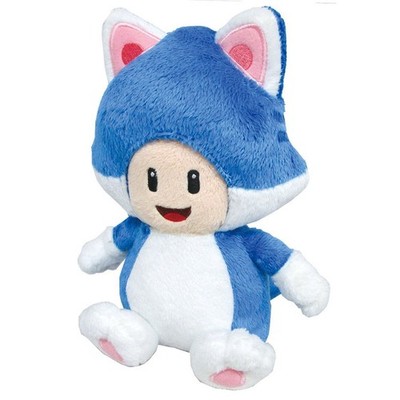 New Cat Toad SUPER MARIO BROS. 10 inch Plush (Official San-Ei) 1374 Plushie