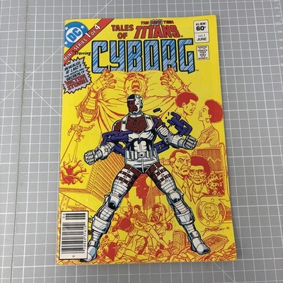 DC Comics Tales of New Teen Titans Cyborg #1 Key First Apperance Ron Evers