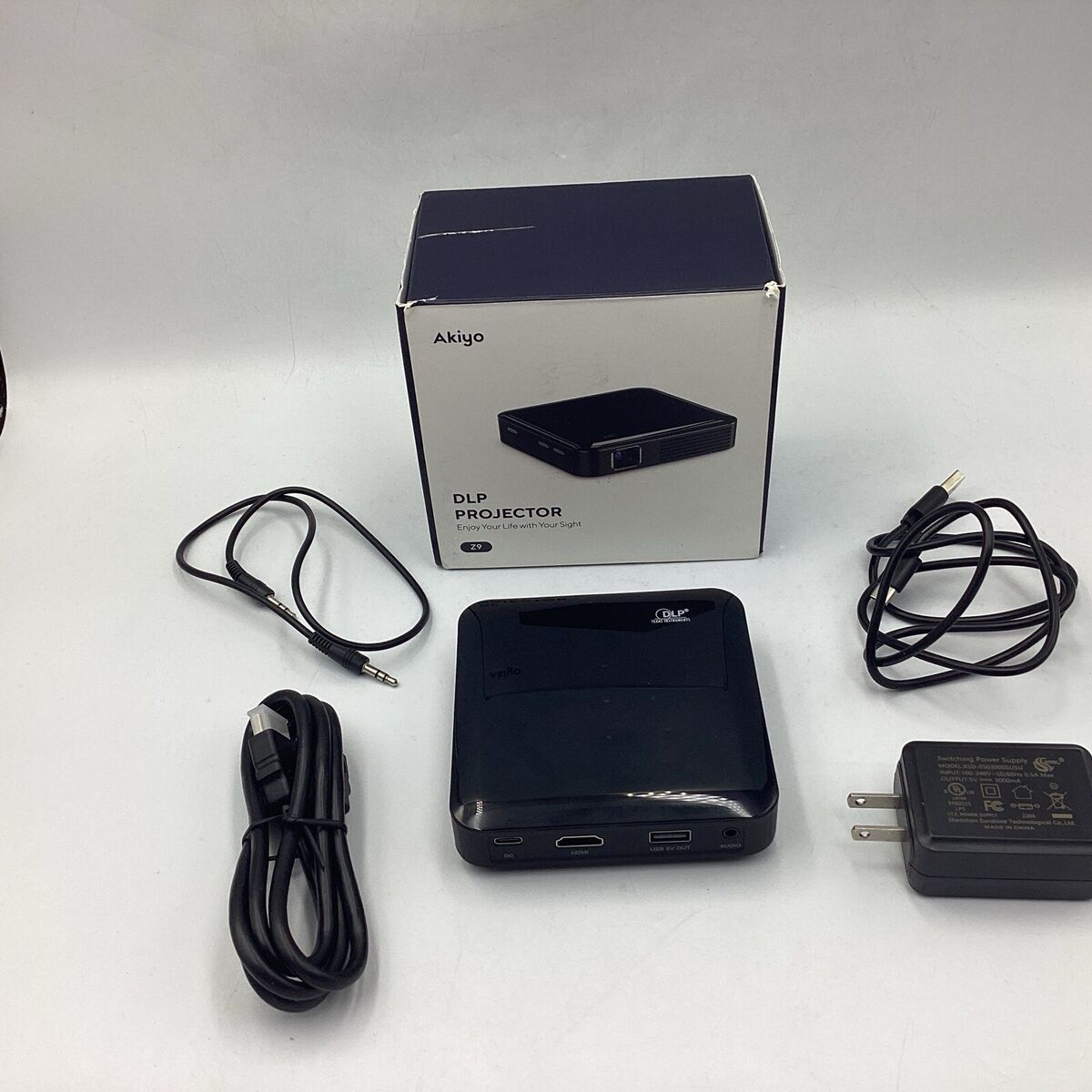 Akiyo Z9 Mini Projector 480p Native 1080P Supported Android Akiyo Z9 Mini Projector 480p Native 1080P Supported Android