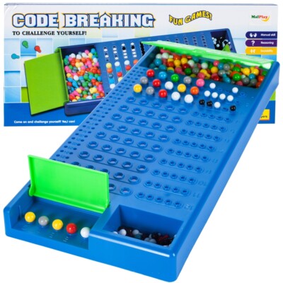 MalPlay Mastermind Spiel Brettspiel | Intellektuelles Entwicklungs-Brettspiel | 