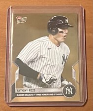 2022 TOPPS NOW #ODB-2 ANTHONY RIZZO GOLD BONUS CARD - 3 HOME RUN GAME