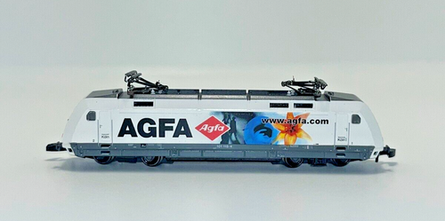 Z Scale Marklin 88689 Electric Locomotive "AGFA" 101 1154-4 Agfa Original Box - Picture 3 of 10