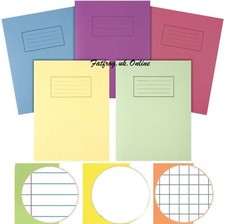 A4 SILVINE Home Schooling School Exercise Books Notebooks Homework -80 Pages.