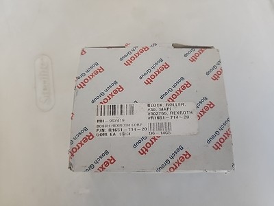 Rexroth R1651 714 20 Block Roller Ebay 