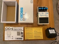Boss DD-6 Digital Delay Pedal -boxed, Working, RARE-