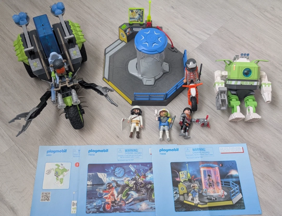 Playmobil Top Agents 70232 Arctic Rebels Eistrike, Super 4 Mech. und Spacepolice