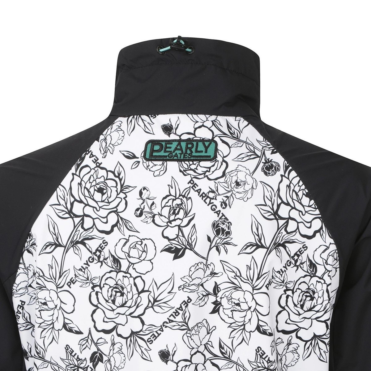 Genuine PEARLY GATES GOLF Womens Color Block Floral Anorak
