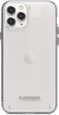 PureGear iPhone 11 Pro Case Clear Slim Sleek Functional Metal Buttons
