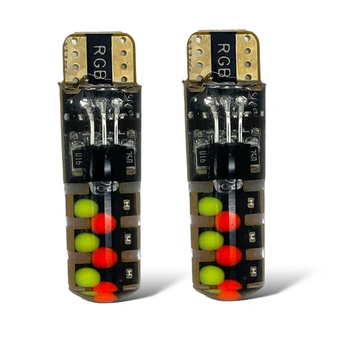 501 RGB Fernbedienung LED Innenraum Birnen Leuchten für Citroen Ds - Bild 4 von 9
