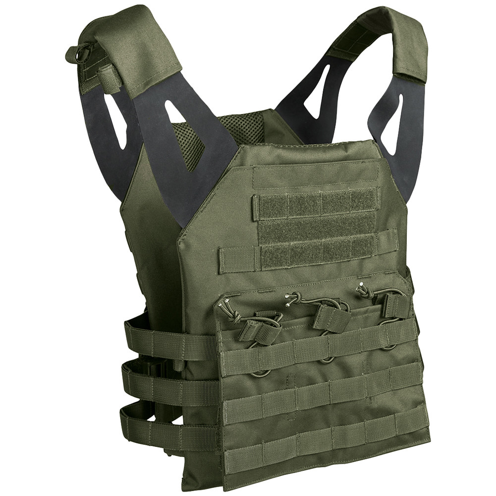 Mil-Tec Plate Carrier Vest Gen II Padded MOLLE Tactical Airsoft