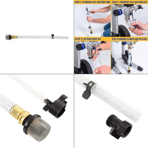 Suction Tube Maintenance Kit Graco Sprayer Replacement Drain Paint