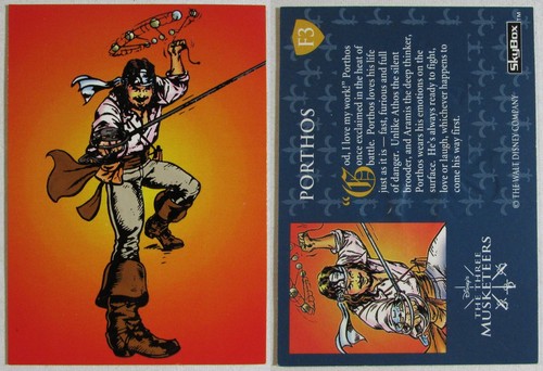 Three Musketeers F3 Foil (embossed) card Porthos - Picture 1 of 1