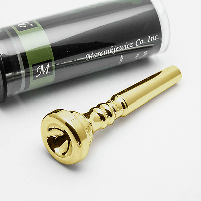 Marcinkiewicz 24K Gold Trumpet Mouthpiece, E13.8 Mike Vax #2 NEW
