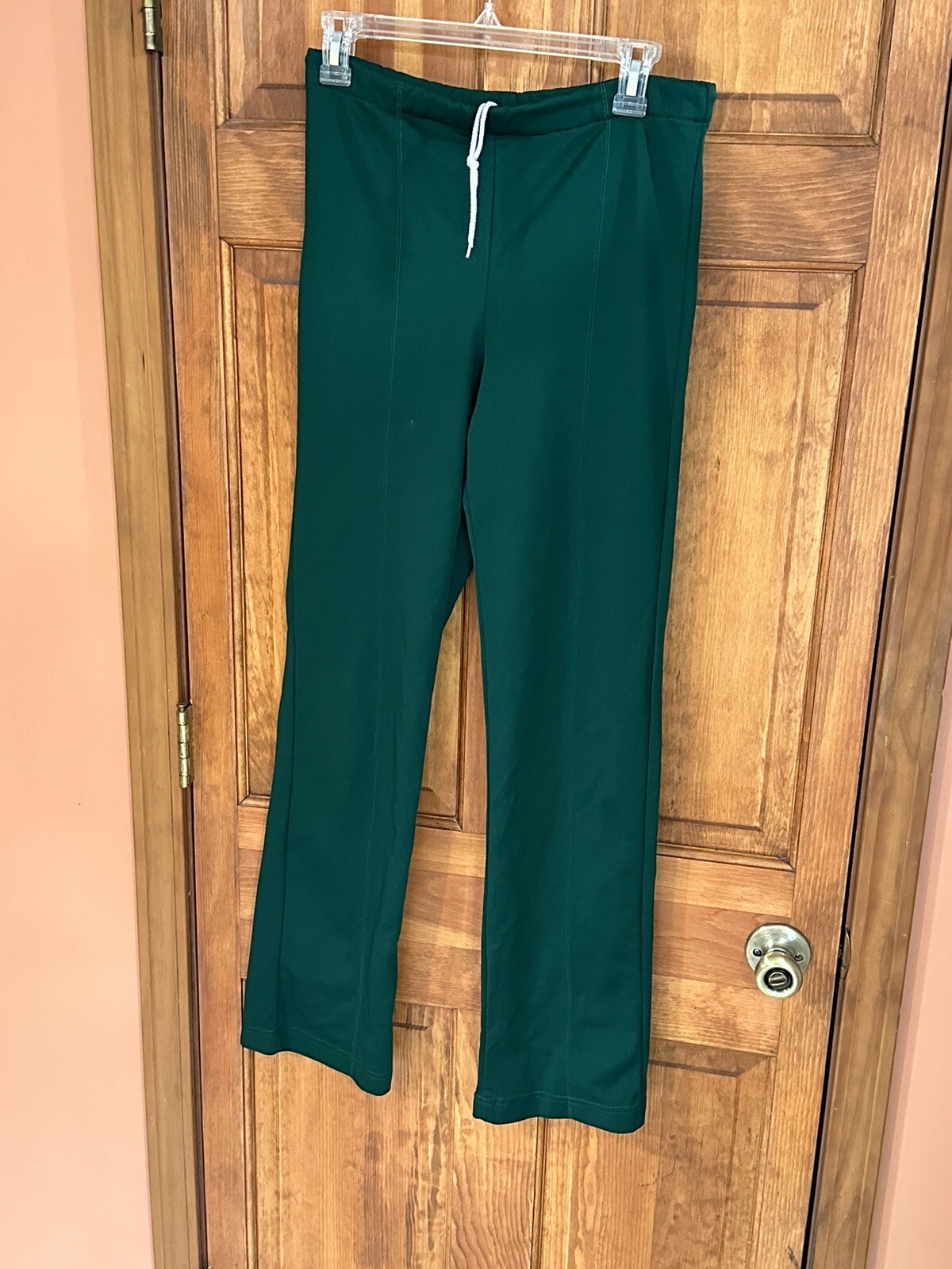 Pantaloni riscaldanti atletici vintage Cliff Keen donna pista da softball pista da calcio taglia SM