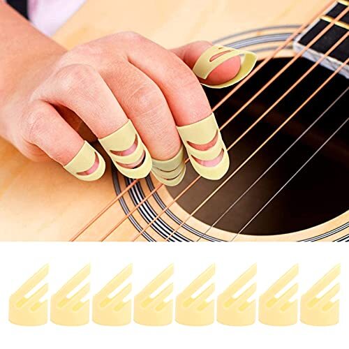 ABS Finger Pick Guitar Pick Accessories Stringed Instrument Picks 0 ...