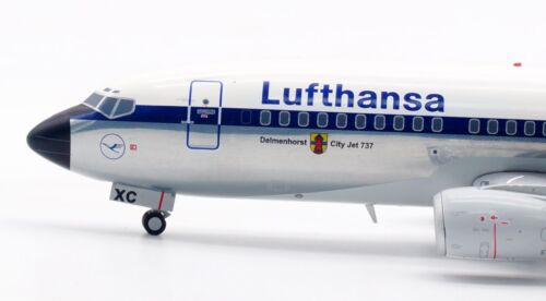 JC Wings 1:200 Lufthansa [Polished[ Boeing 737-300 Diecast Aircraft Model D-ABXC - Picture 8 of 12