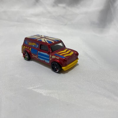 計3点1/43 オースチン 7 ミニバン (Austin 7 Mini Van) 2015 Hot Wheels Walmart #7 Zamac #27 HW City '67 AUSTIN MINI VAN