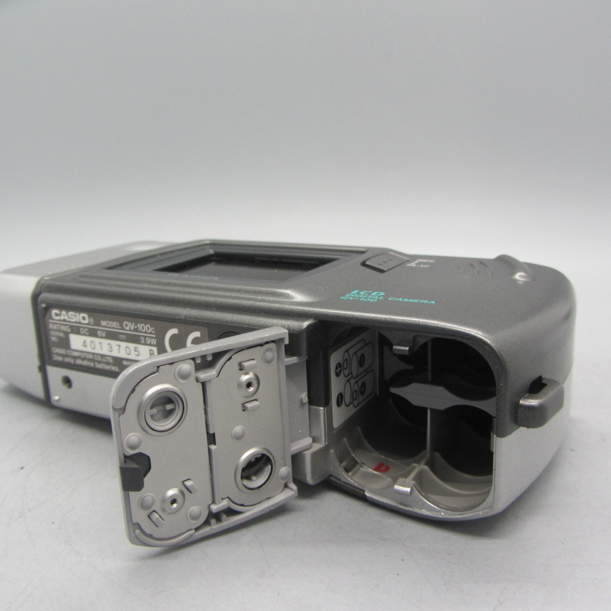 Casio Digital Camera QV-100 0.4MP Silver Tested | eBay UK